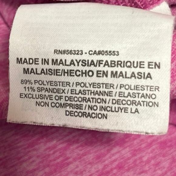 Nike Dri-Fit Womens Pink 1/4 Zip Long Sleeve Pullover Athletic Sweatshirt Top S - Picture 5 of 5